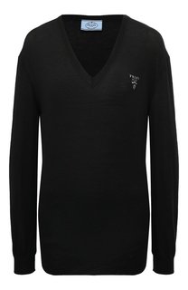 Кашемировый пуловер Prada