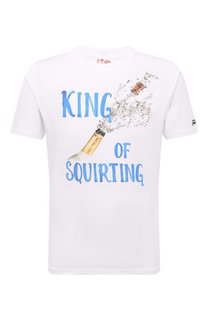 Хлопковая футболка MC2 Saint Barth