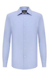 Хлопковая сорочка Boss Camel