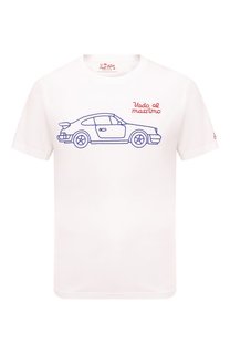 Хлопковая футболка MC2 Saint Barth