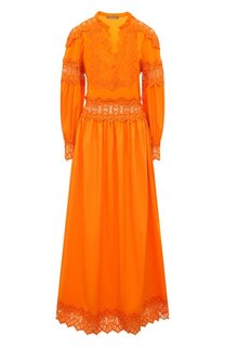 Хлопковое платье Alberta Ferretti