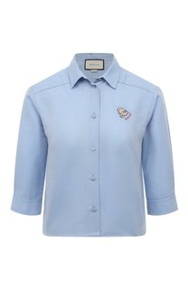 Хлопковая рубашка Gucci