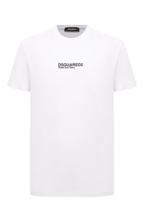 Хлопковая футболка Dsquared2