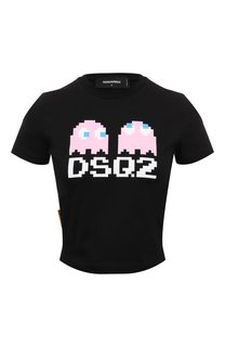 Хлопковая футболка Dsquared2