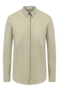 Хлопковая рубашка Brunello Cucinelli