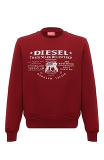 Хлопковый свитшот Diesel