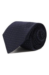 Галстук из шелка и шерсти Kiton