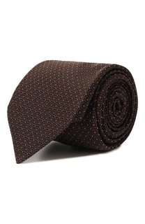 Галстук из шелка и шерсти Kiton