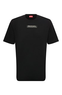 Хлопковая футболка Diesel