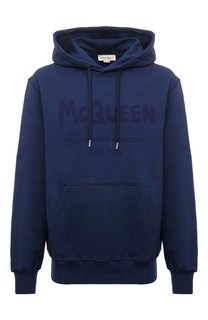 Хлопковое худи Alexander McQueen