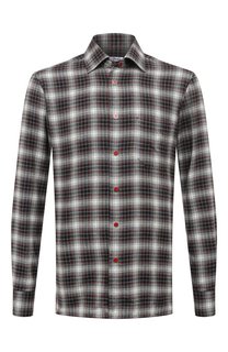 Хлопковая рубашка Kiton