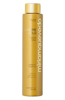 Золотой шампунь для сияния волос Sublime Gold (250ml) Miriamquevedo