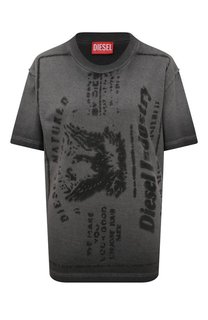 Хлопковая футболка Diesel