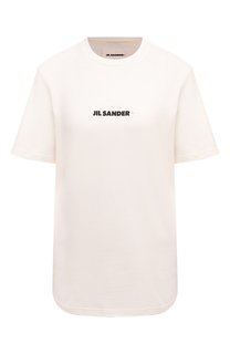 Хлопковая футболка Jil Sander