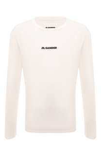 Хлопковый лонгслив Jil Sander