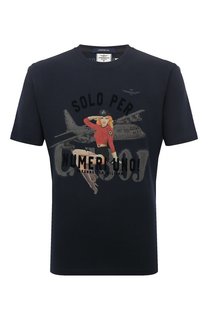 Хлопковая футболка Aeronautica Militare