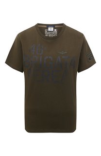 Хлопковая футболка Aeronautica Militare