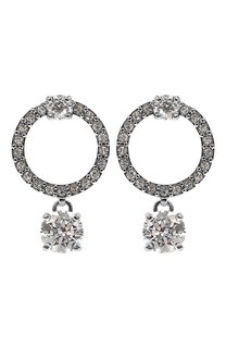 Серьги Attract Circle Swarovski