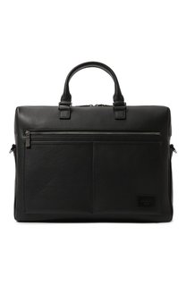 Кожаная сумка для ноутбука Lancel