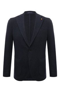 Пиджак из шерсти и хлопка Sartoria Latorre