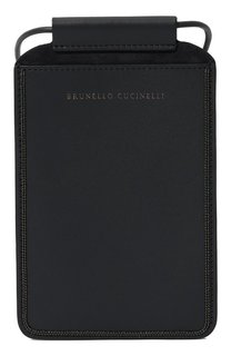 Кожаный чехол для телефона Brunello Cucinelli