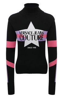 Водолазка из вискозы Versace Jeans Couture