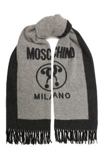 Шерстяной шарф Moschino