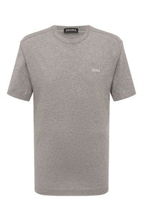 Хлопковая футболка Ermenegildo Zegna
