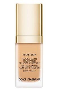 Матирующее тональное средство-флюид Velvetskin, оттенок Desert 340 (30ml) Dolce & Gabbana