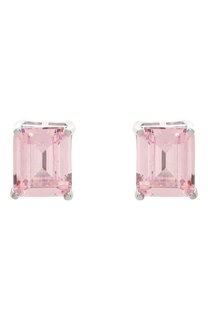 Серьги Pink Baguette Bluejay