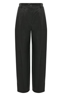 Брюки из экокожи LVIR
