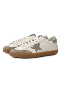 Кожаные кеды Super-star Golden Goose Deluxe Brand