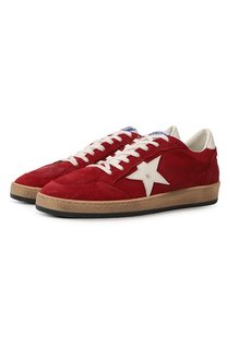 Замшевые кеды Ballstar Golden Goose Deluxe Brand