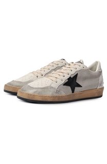 Комбинированные кеды Ballstar Golden Goose Deluxe Brand