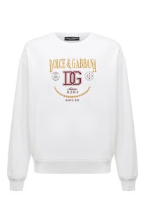 Хлопковый свитшот Dolce & Gabbana