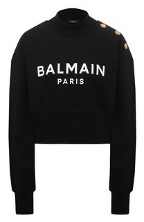 Хлопковый свитшот Balmain