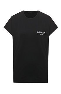 Хлопковая футболка Balmain