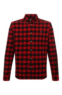 Хлопковая рубашка Woolrich