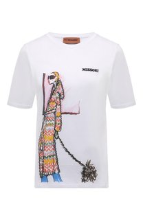 Хлопковая футболка Missoni