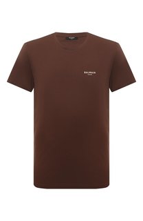 Хлопковая футболка Balmain