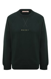 Хлопковый свитшот Marni