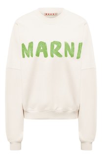 Хлопковый свитшот Marni