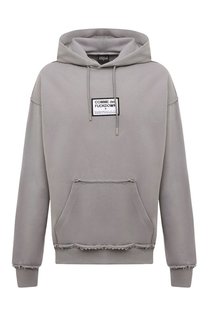 Хлопковое худи Comme des Fuckdown