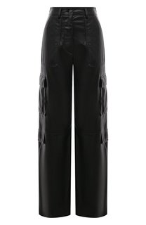 Брюки из экокожи MSGM