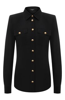 Шелковая рубашка Balmain
