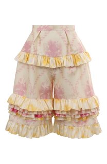 Шелковые шорты Ulyana Sergeenko