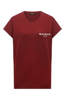 Хлопковая футболка Balmain