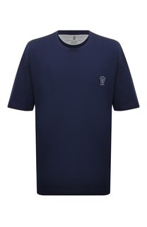Хлопковая футболка Brunello Cucinelli