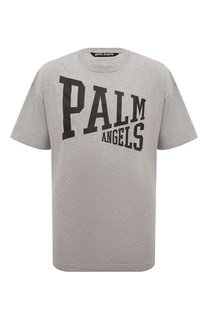 Хлопковая футболка Palm Angels