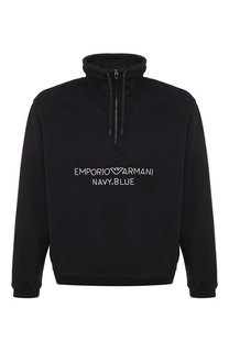 Анорак из шерсти и кашемира Emporio Armani